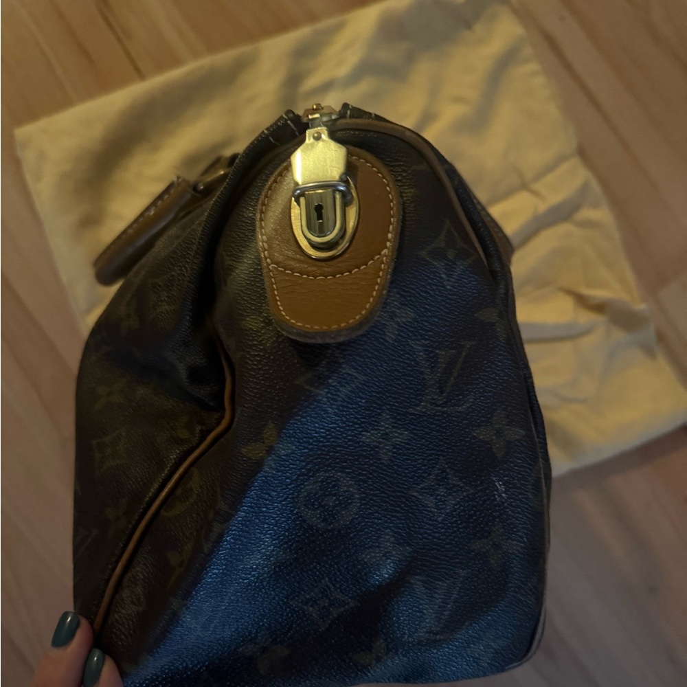 Louis Vuitton Brown Monogram Speedy Bag 30 VINTAGE - Picture 8 of 14